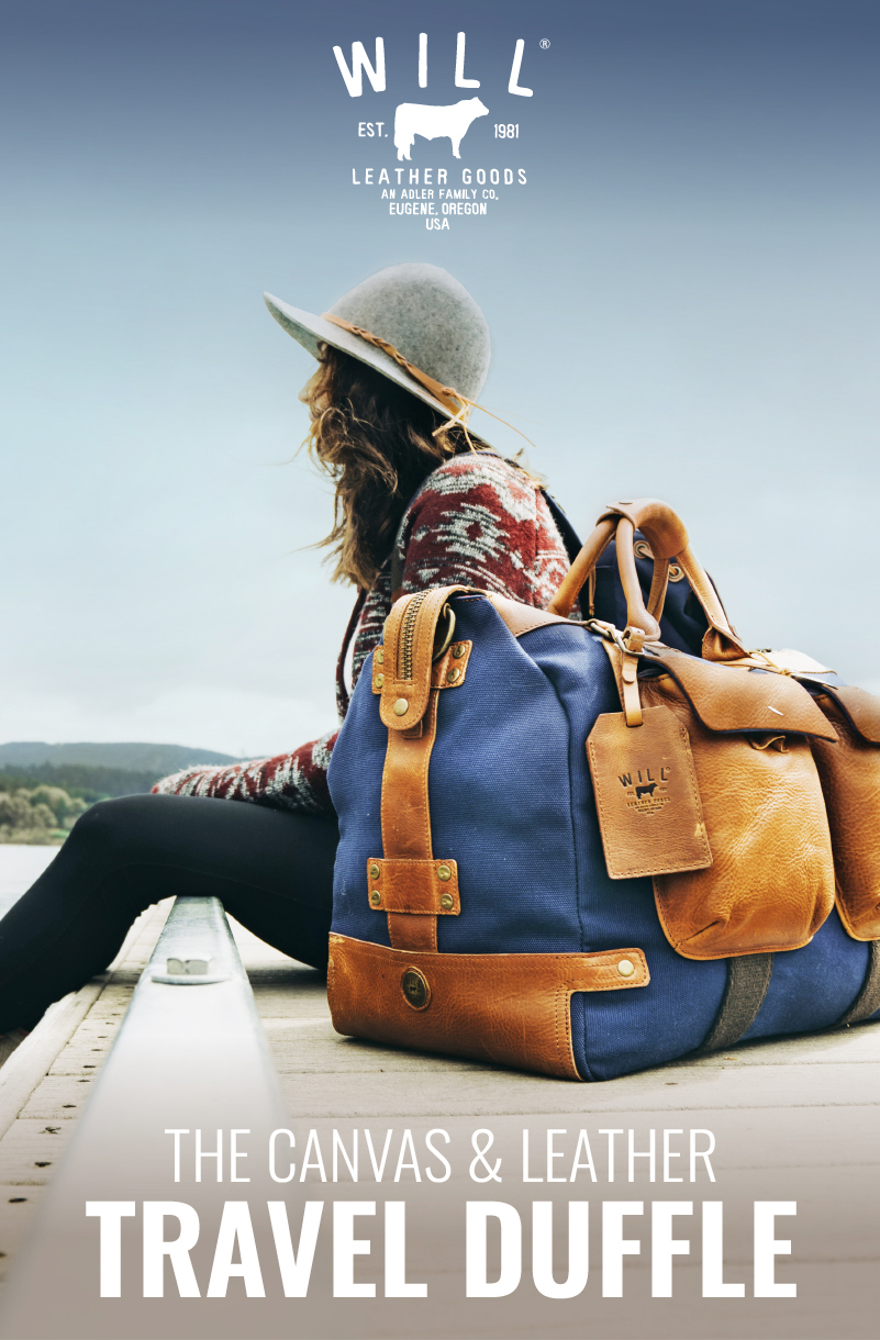 The Canvas and Leather Travel Duffle