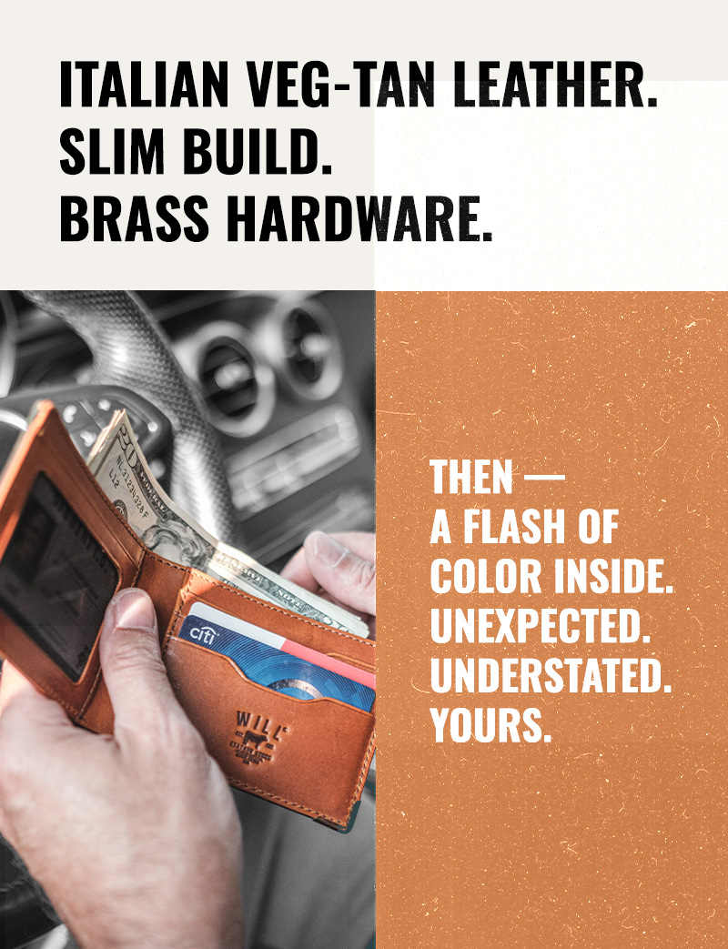 WILLIAM TWO TONE WALLET