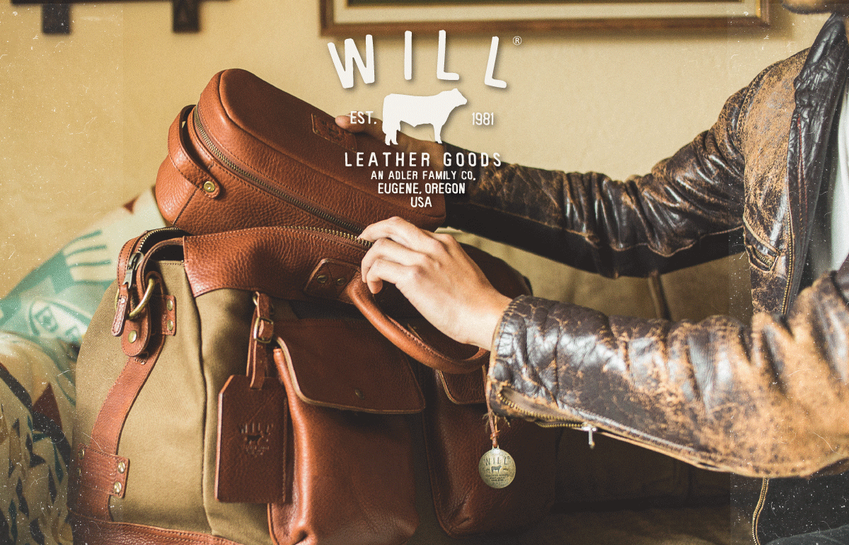 Will Leather Goods full-grain leather bags crafted for years of use