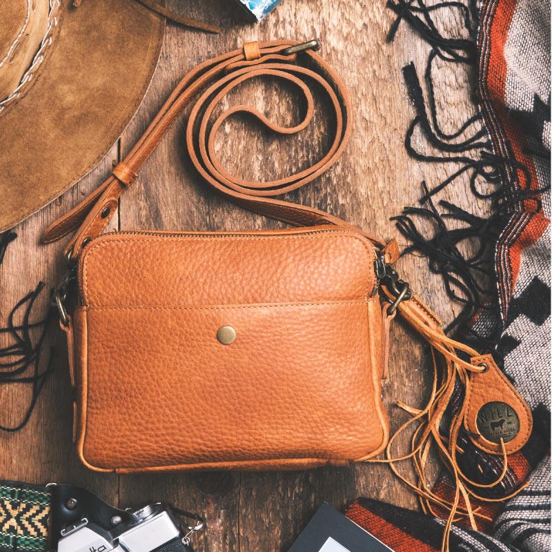 The Everyday Double Zip Crossbody