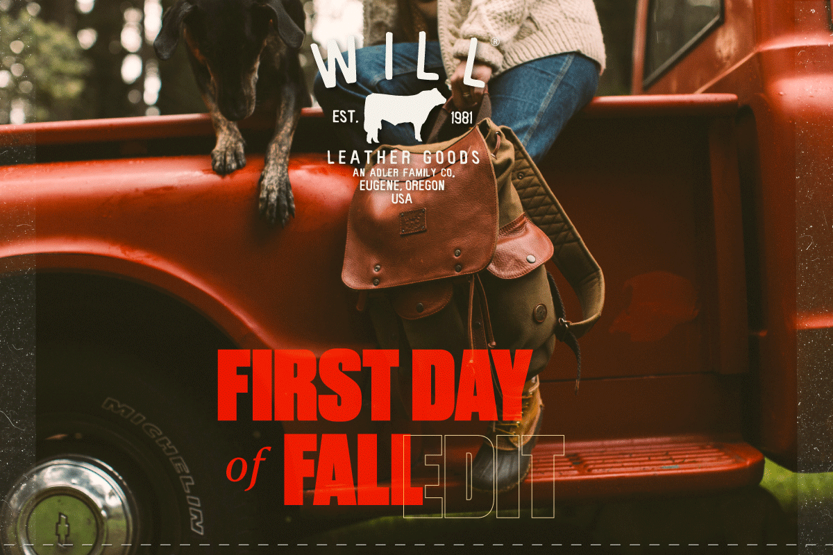 Lennon Canvas & Leather Backpack for the first day of fall