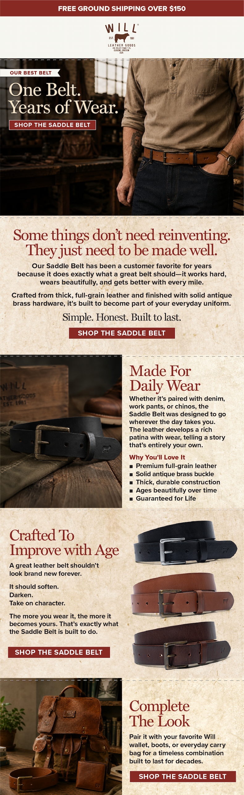 Saddle Belt