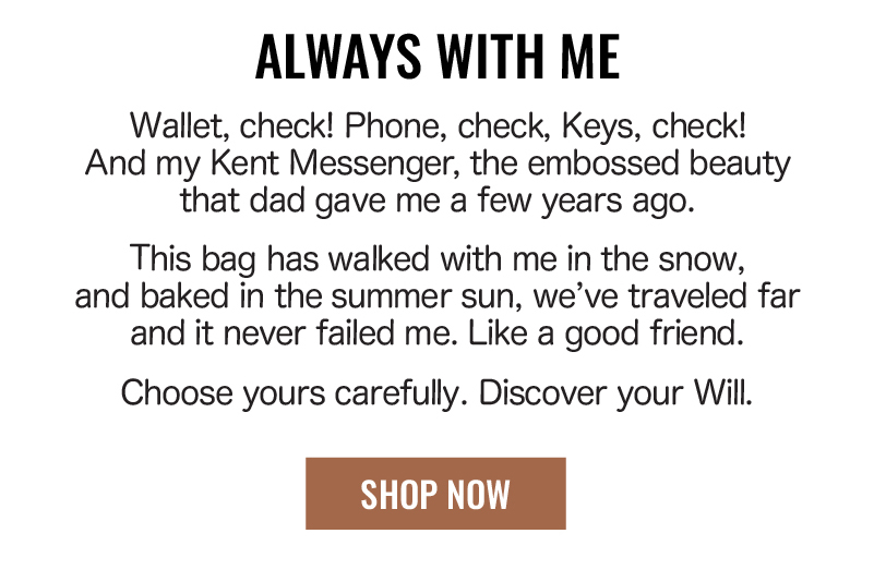 Wallet, check! Phone, check!