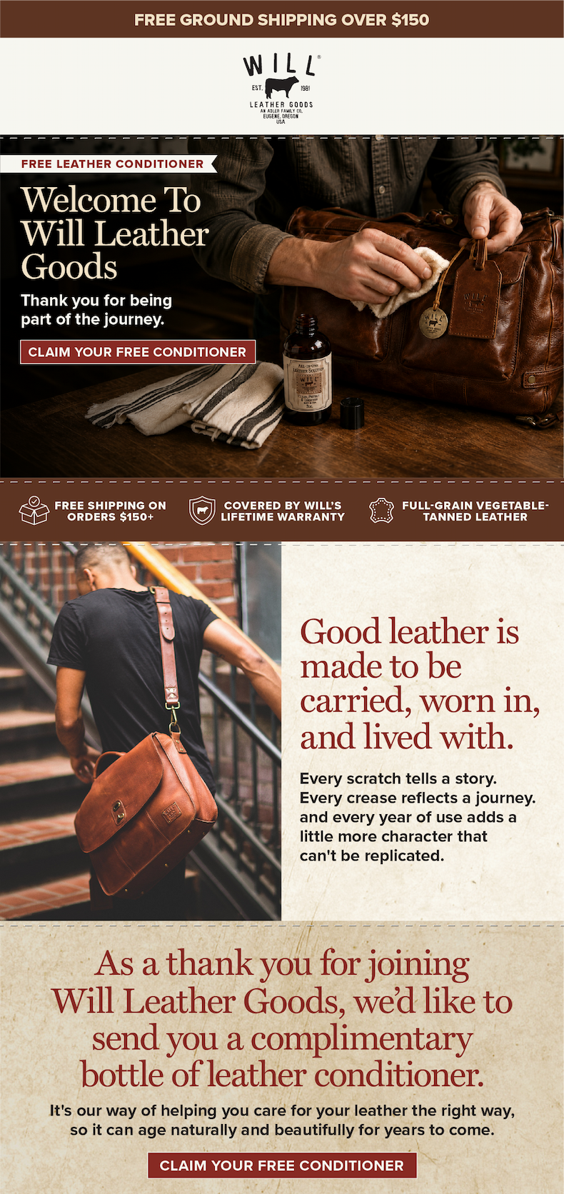 Claim your free conditioner