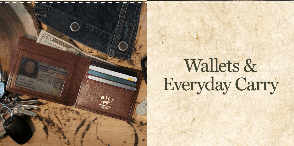 Wallets & Everyday Carry.