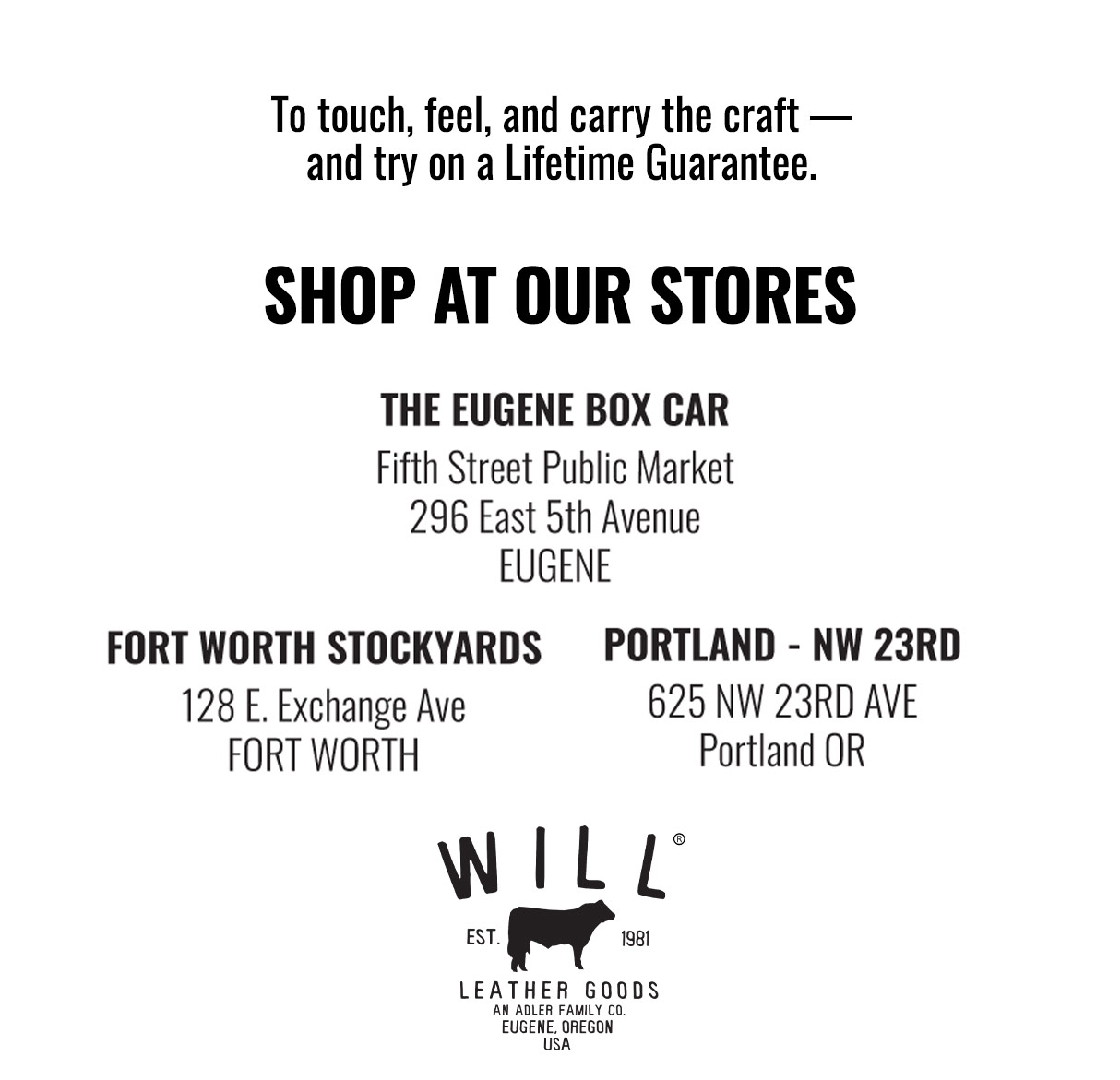 WLG Retail Locations