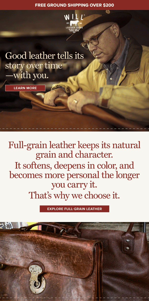 Full-Grain Leather