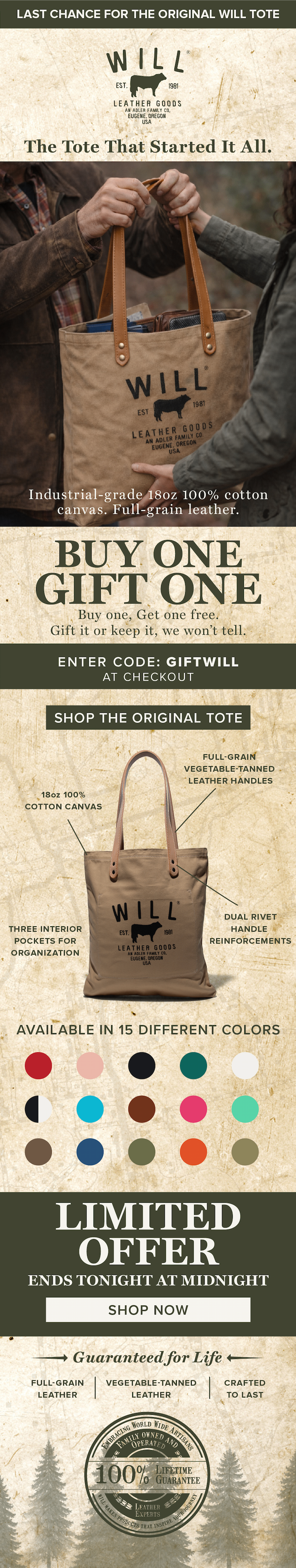 Shop The Original Canvas Tote