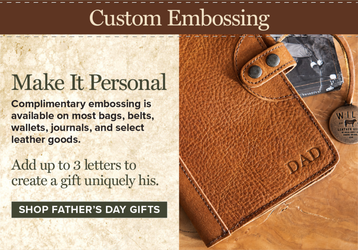Custom embossing