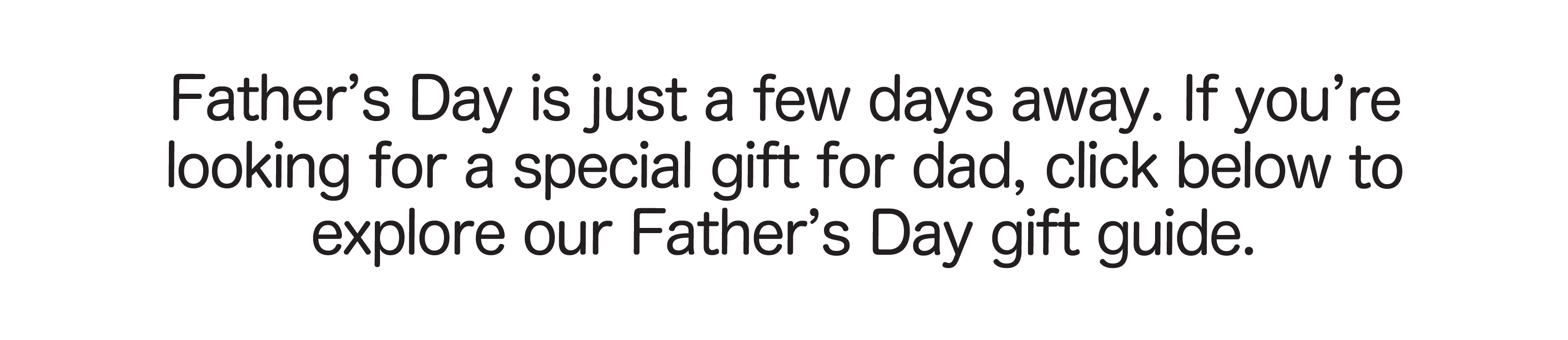 Father's Day Gift Guide