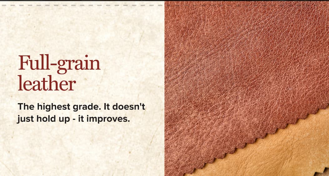 Full-grain Leather