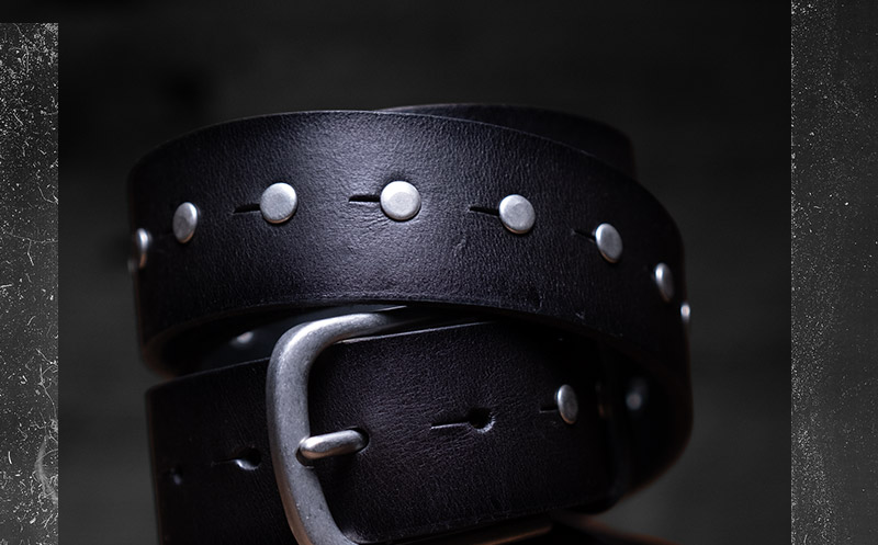 SINGLE STUDDED BELT