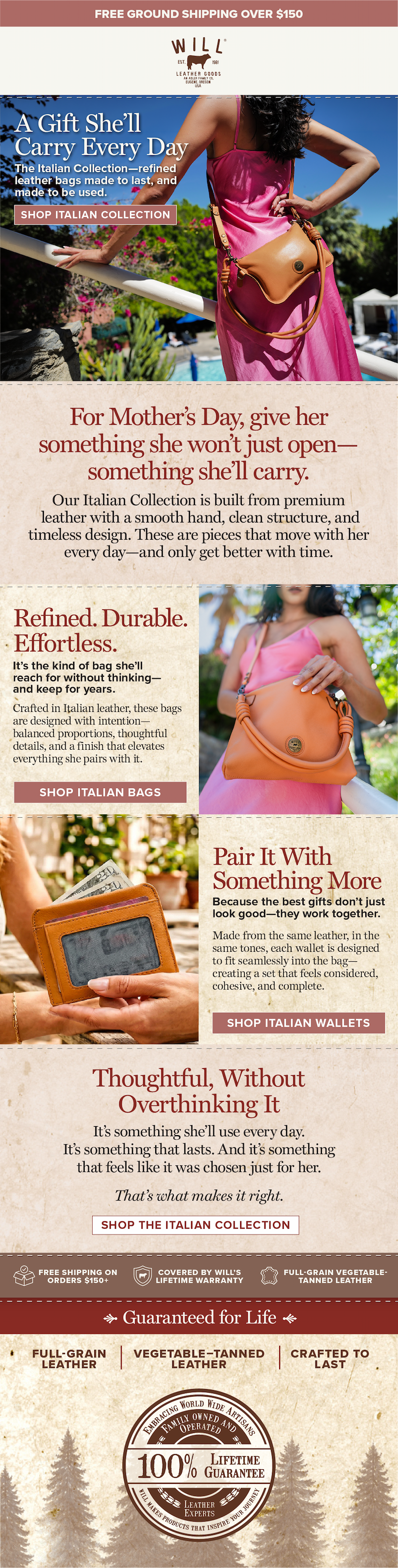 Shop the Italian Collection