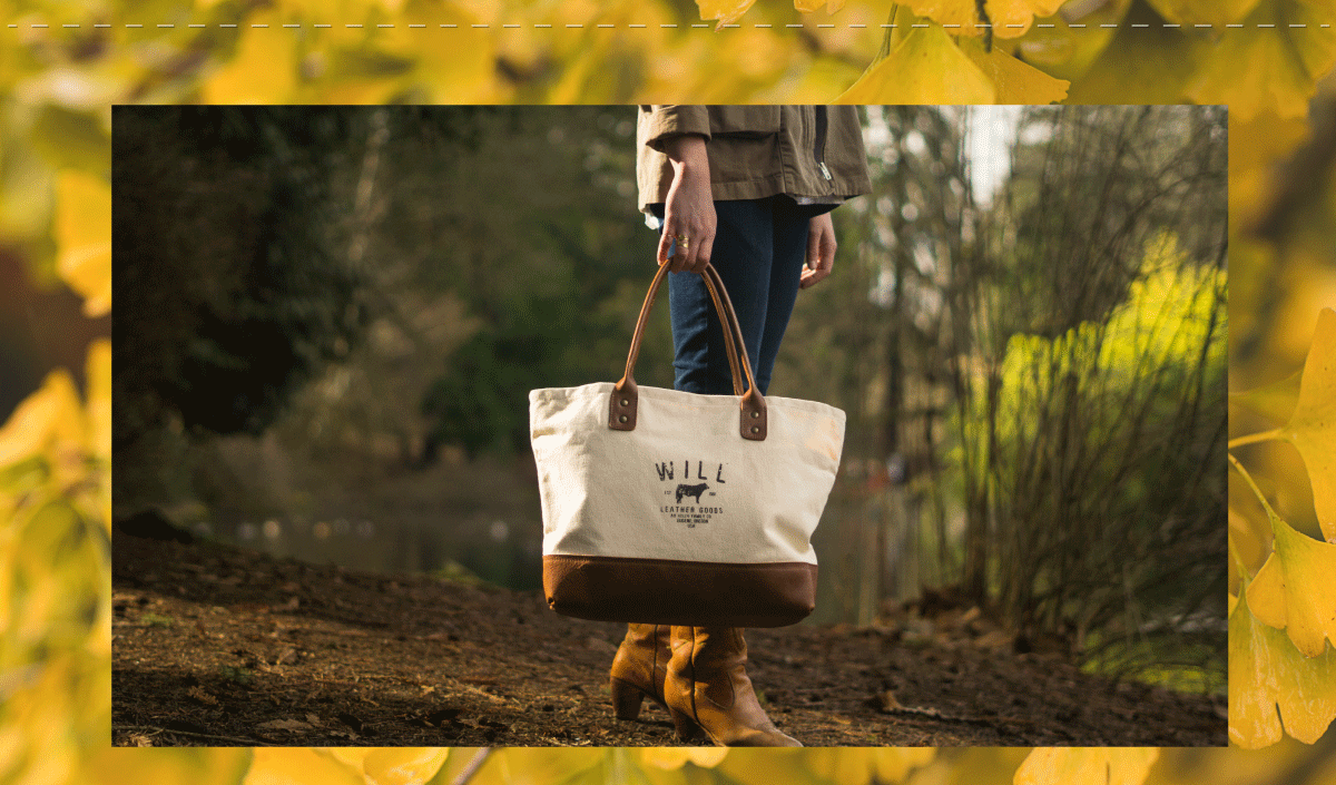 Will Leather Goods fall leather and canvas bags