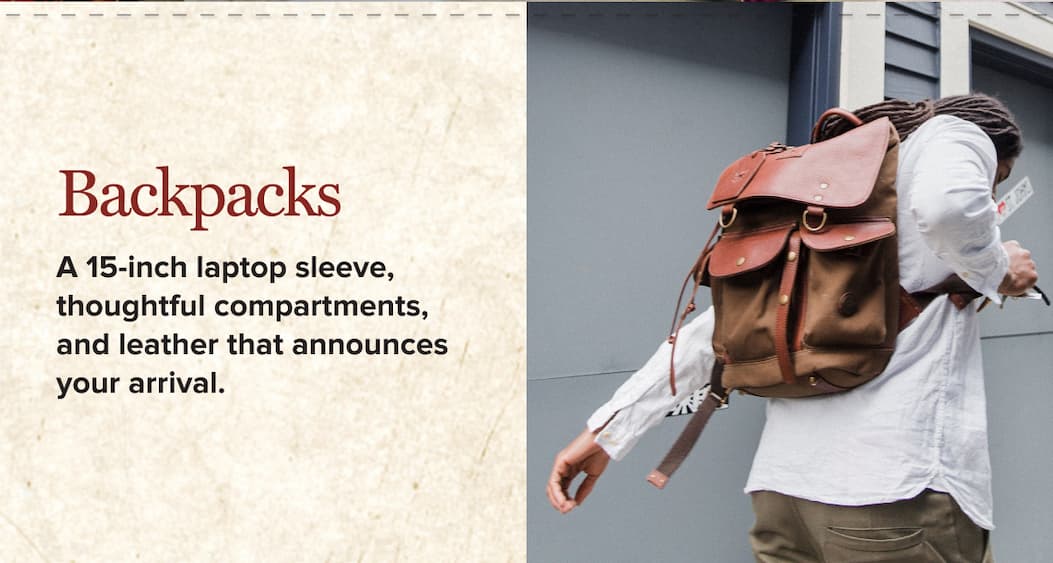 Backpacks