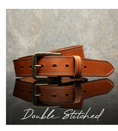 The Double Stitched Belt
