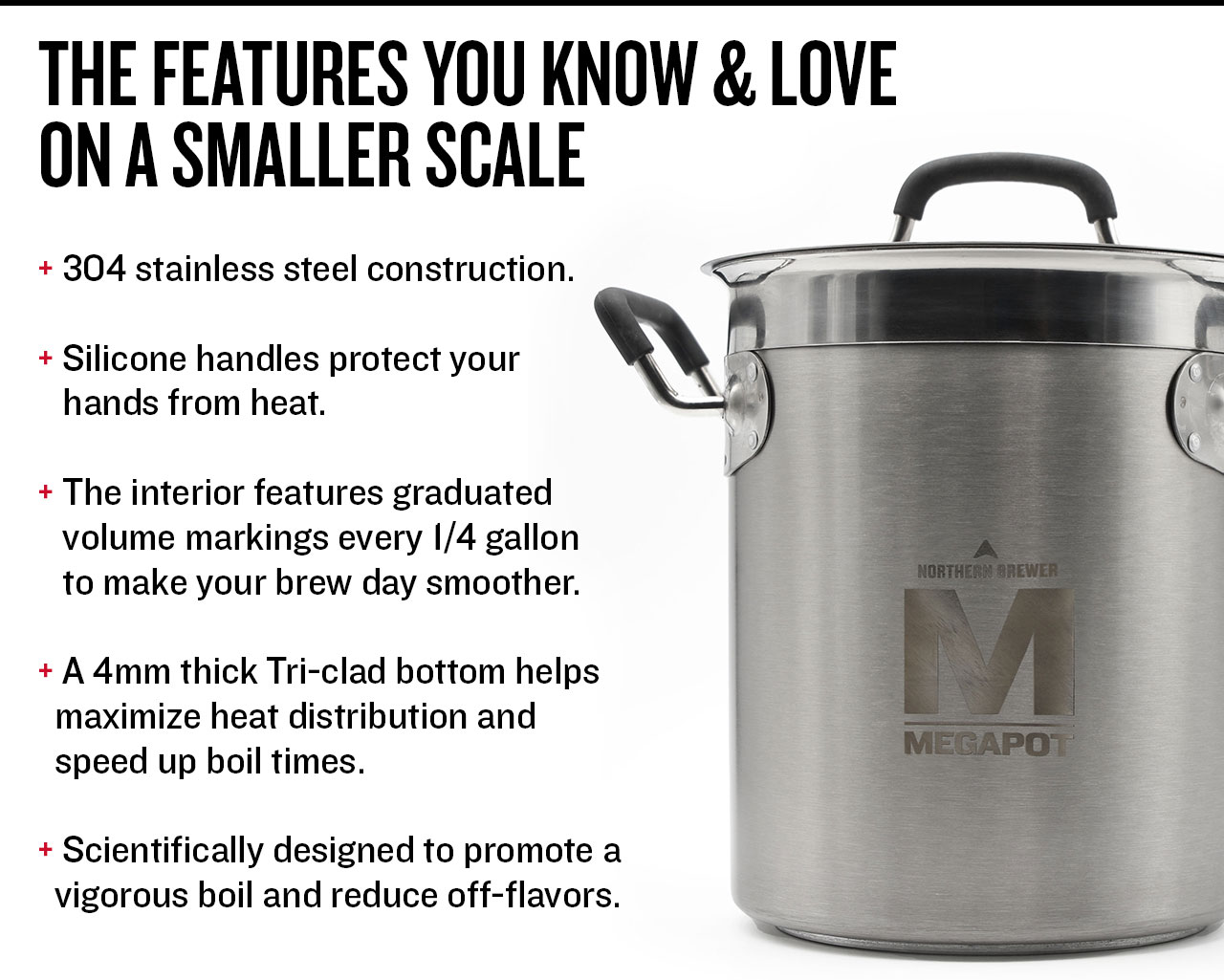 NEW MegaPot Kettle for Small Batch Brewing Northern Brewer
