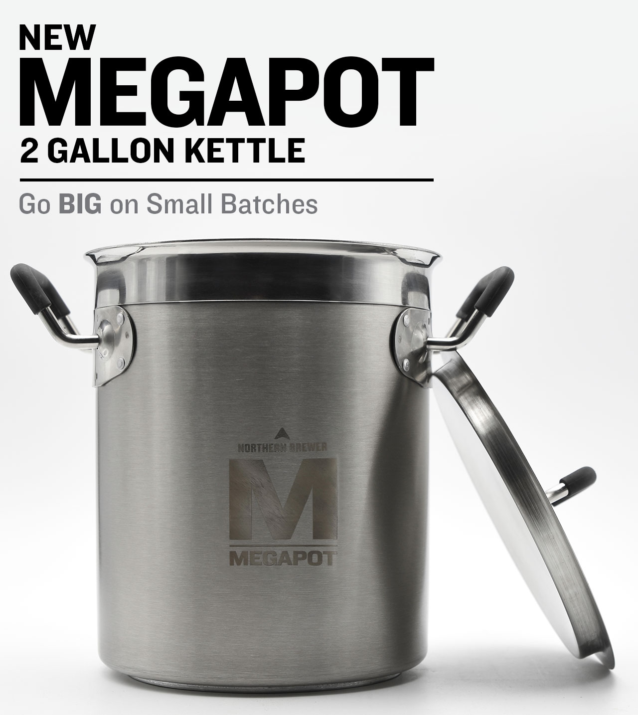 NEW MegaPot Kettle for Small Batch Brewing Northern Brewer