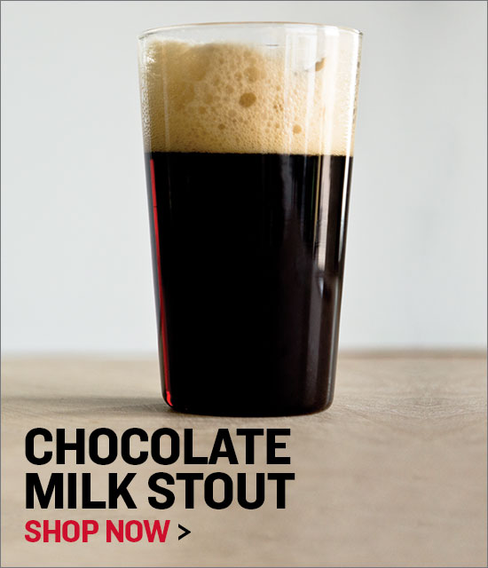 Chocolate Milk Stout Extract Beer Recipe Kit