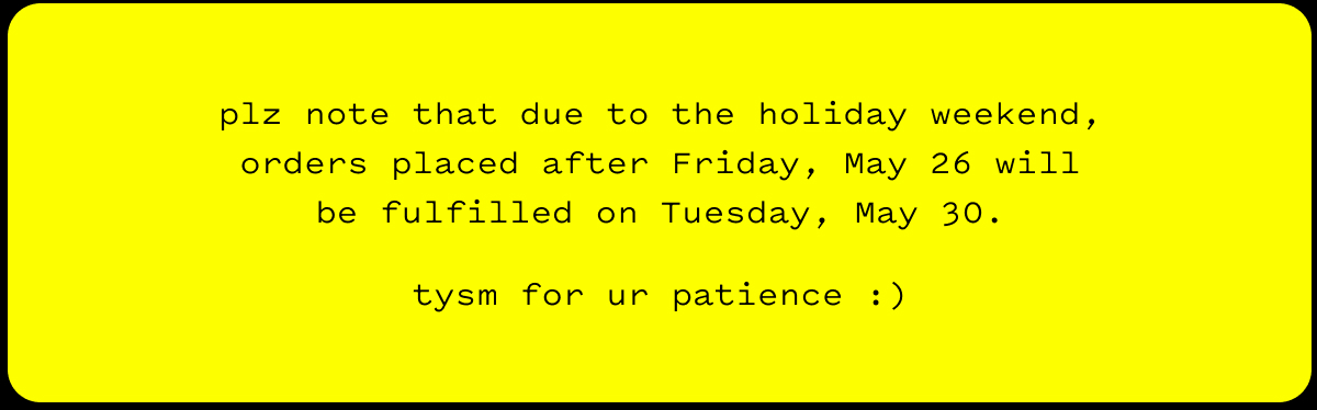 tysm for ur patience : 