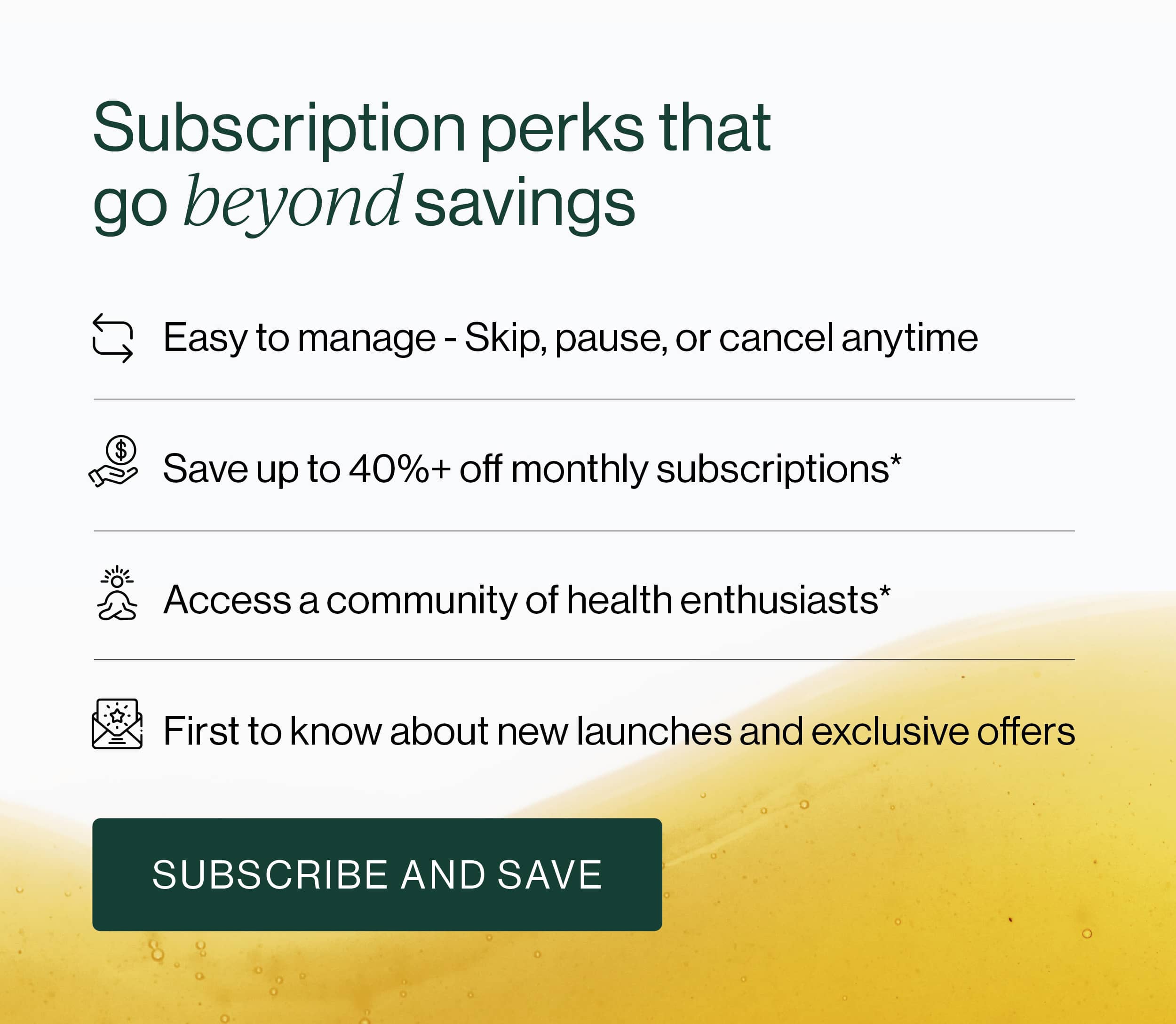 Subscription perks that go beyond savings
