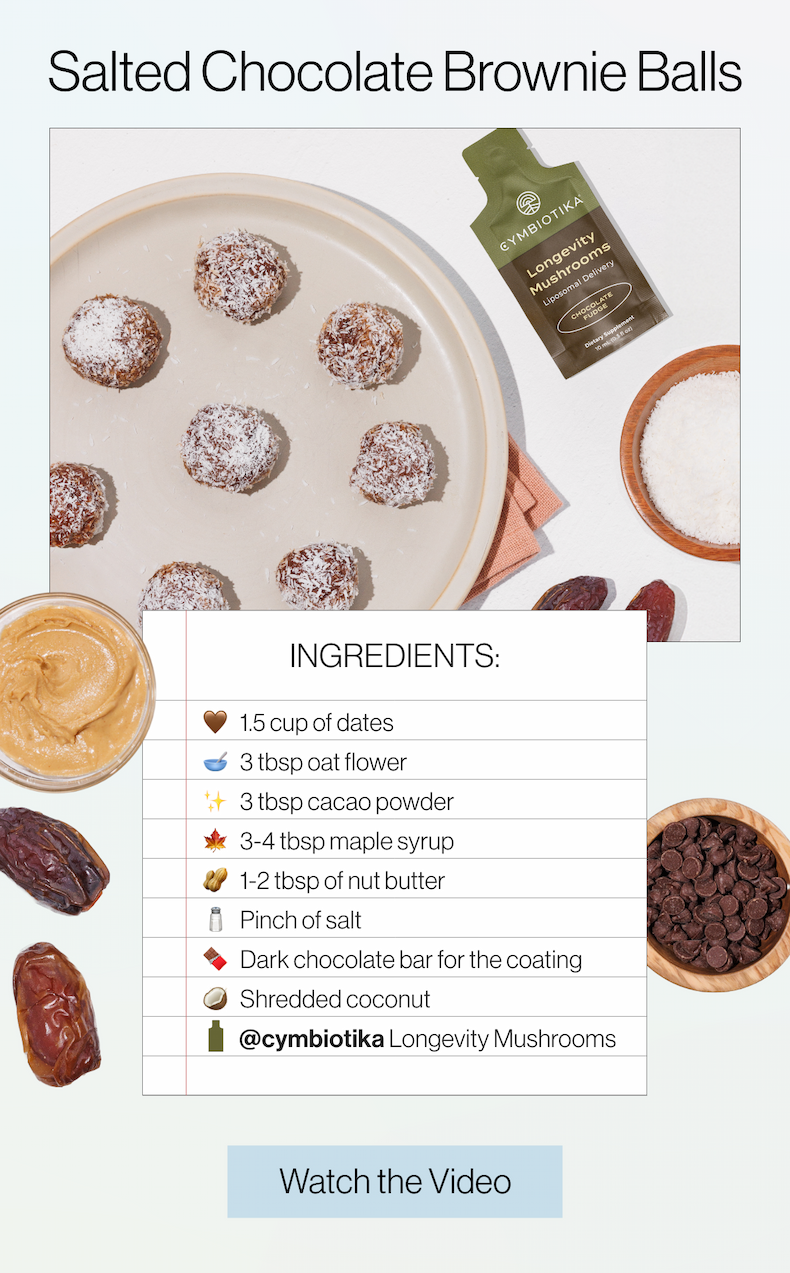 Salted Chocolate Brownie Balls