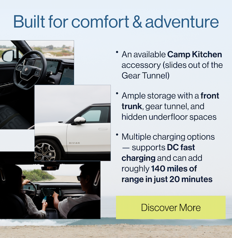 Built for comfort and adventure