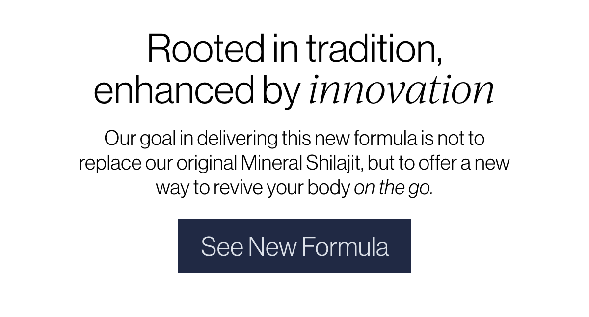 Rooted in tradition, enhanced by innovation