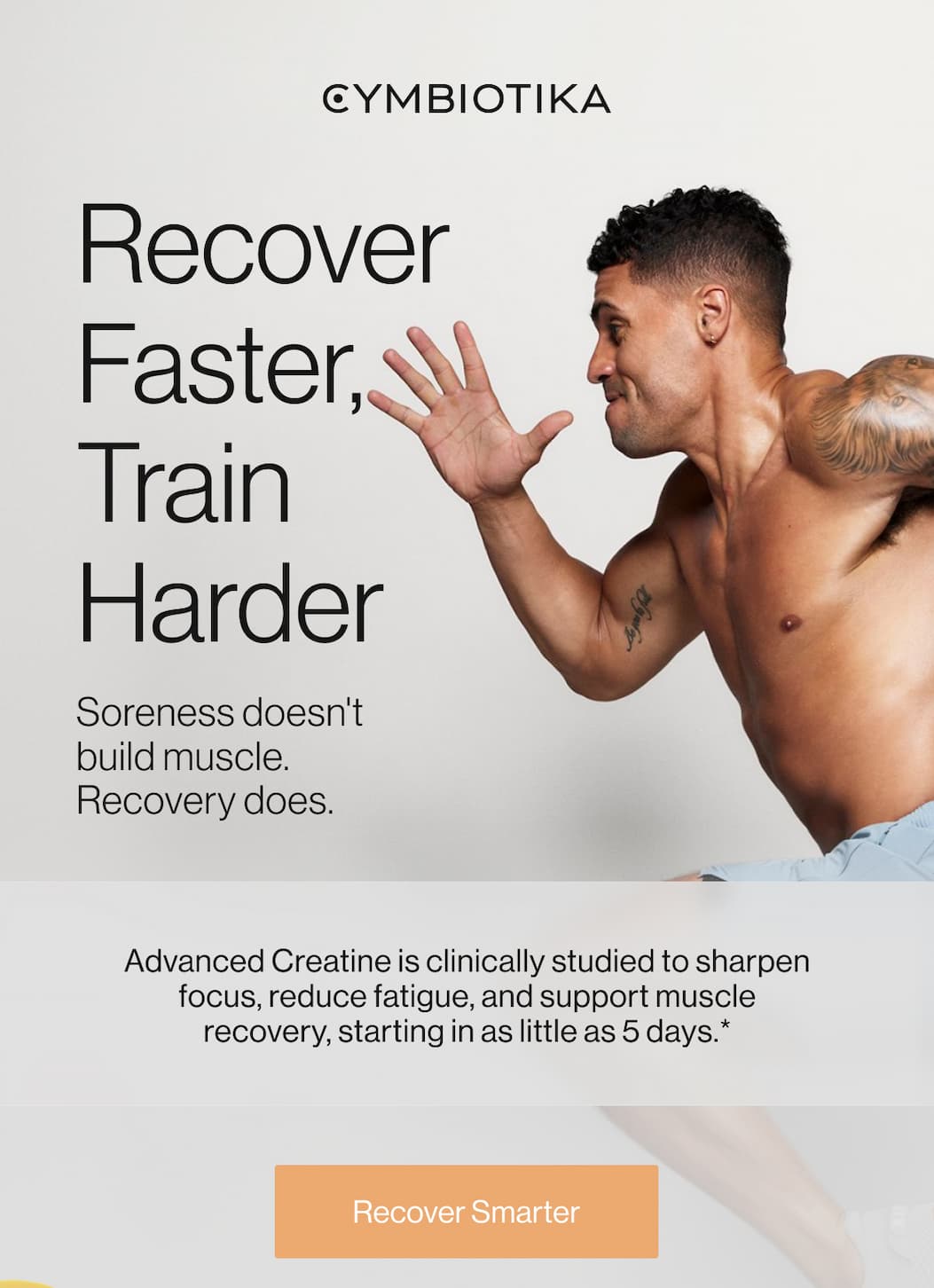 Recover Faster, Train Harder