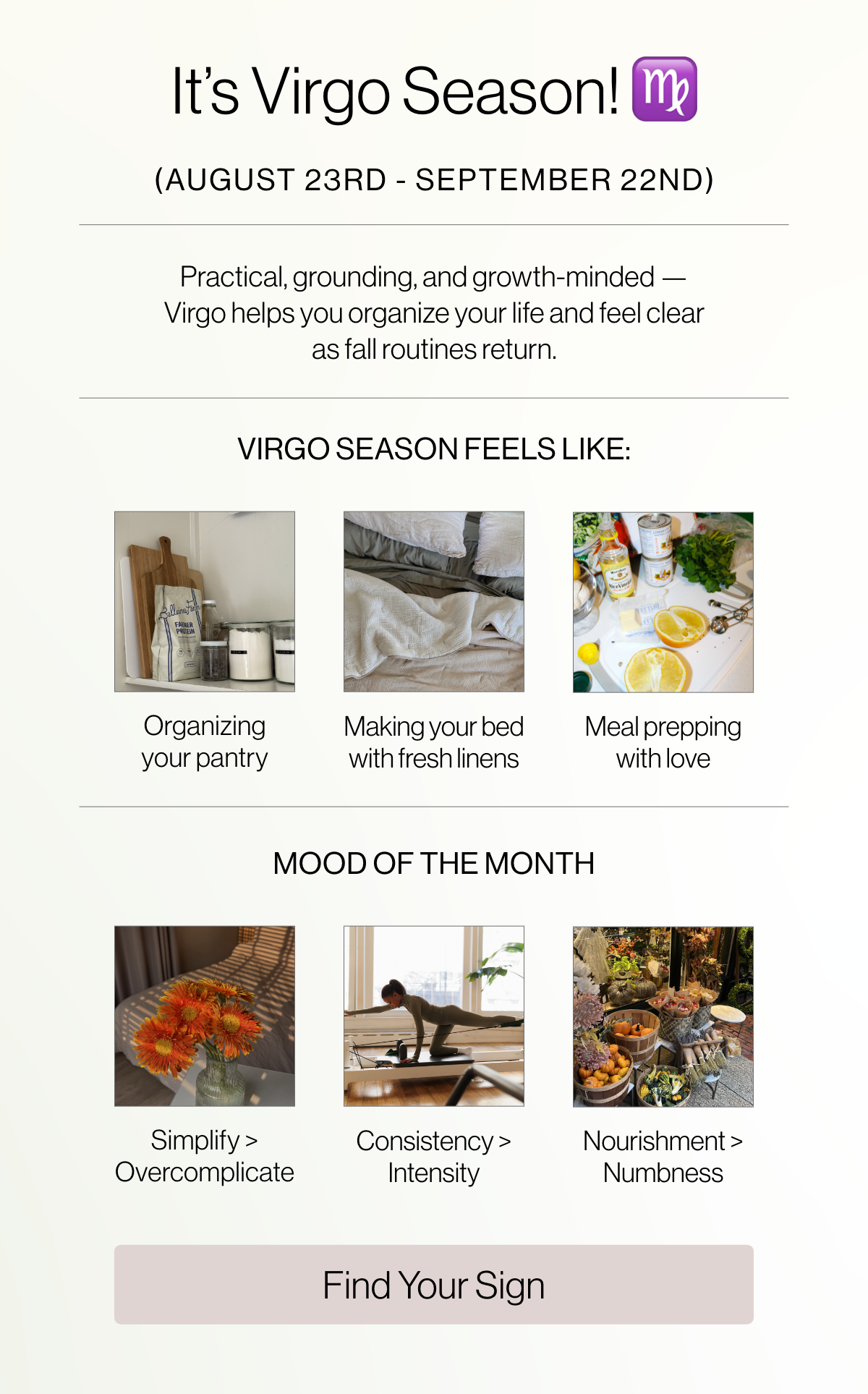 It's Virgo Season!