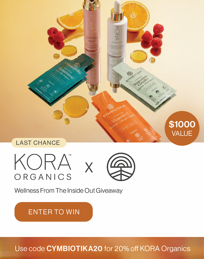 Cymbiotika x  KORA™ Organics Giveaway