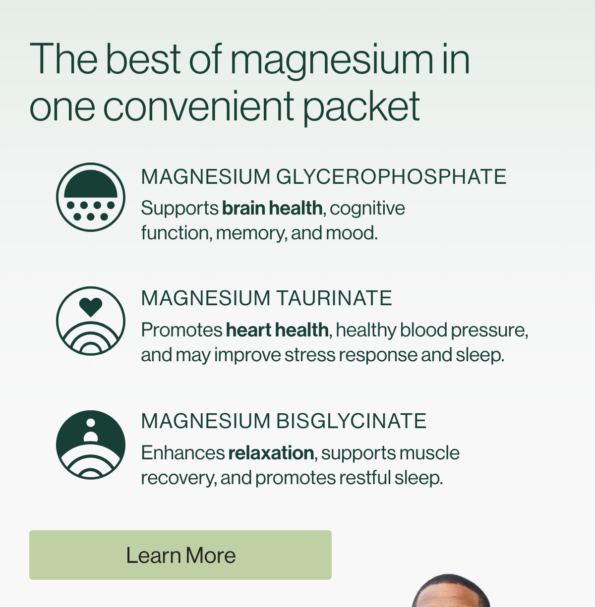 The best of magnesium in one convenient packet