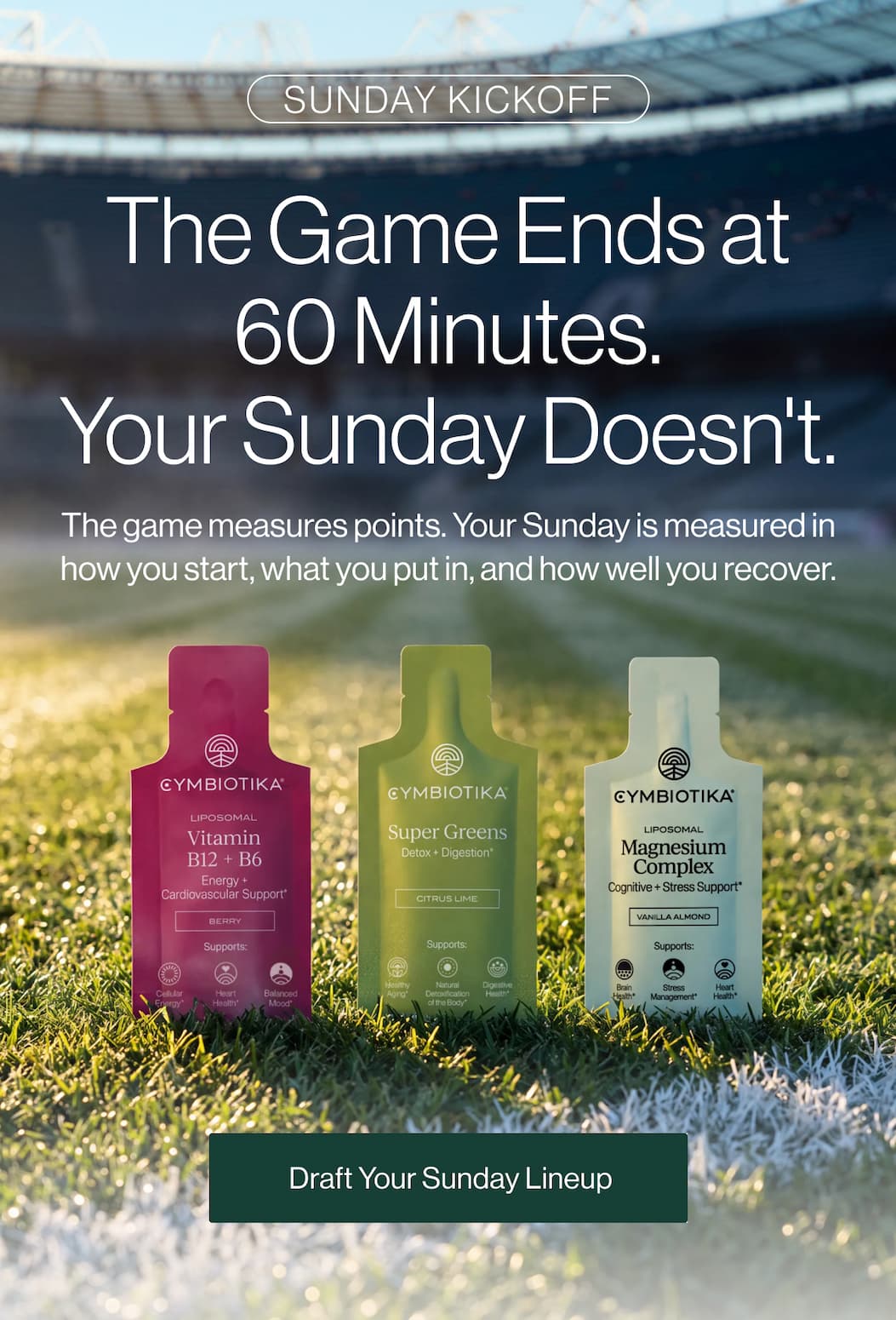 The Game Ends at 60 Minutes. Your Sunday doesn't.