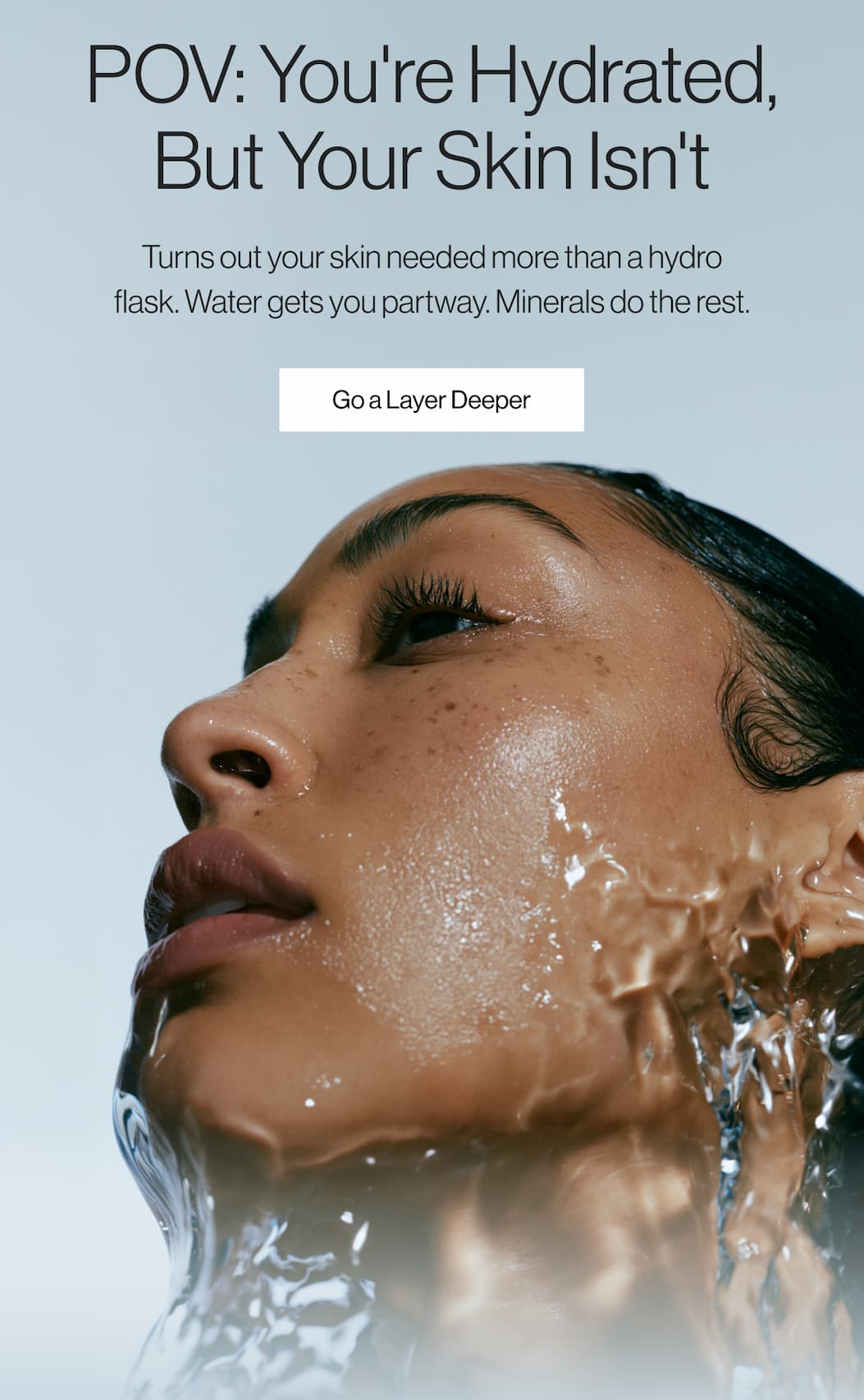 Hydration at a Deeper Level