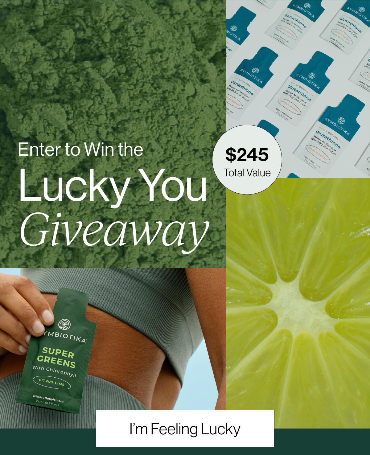 Enter to win the Lucky You Giveaway