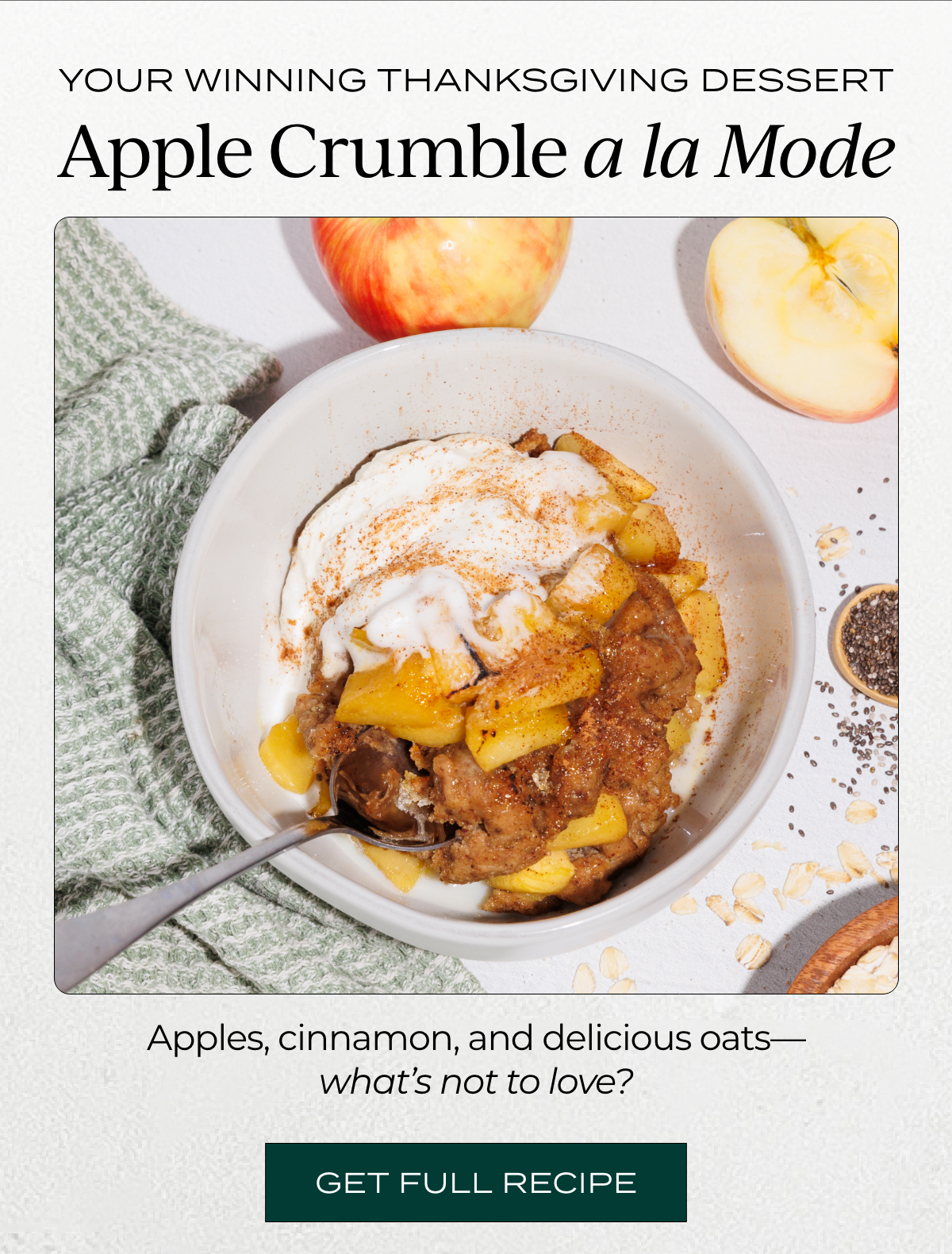 Your winning Thanksgiving dessert