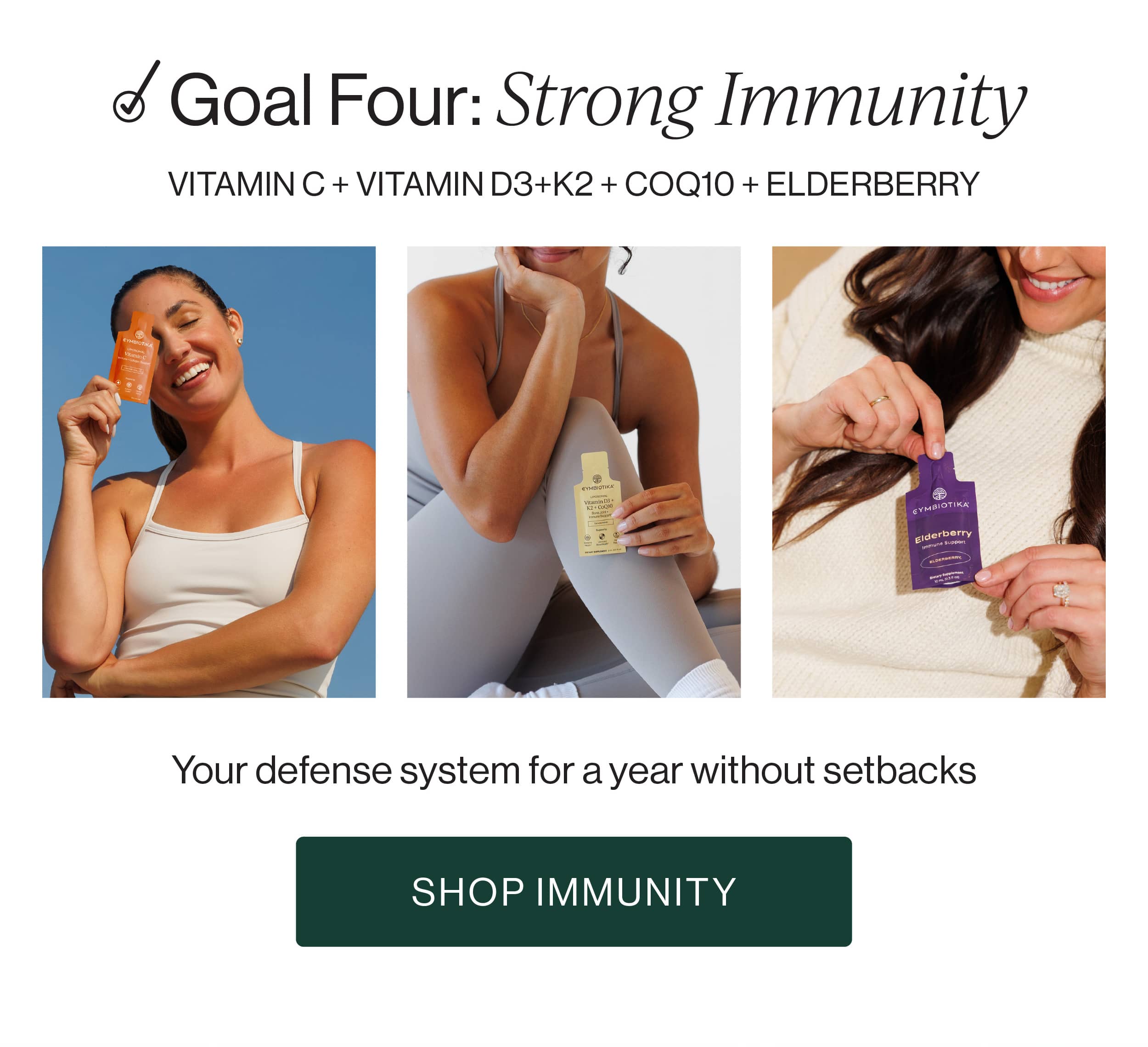 Goal Four: Strong Immunity