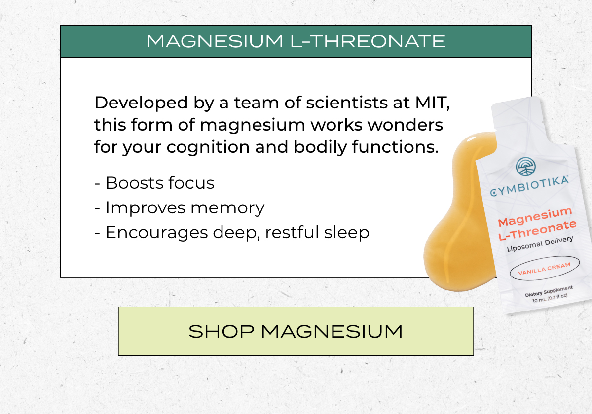 Shop Magnesium L-Threonate