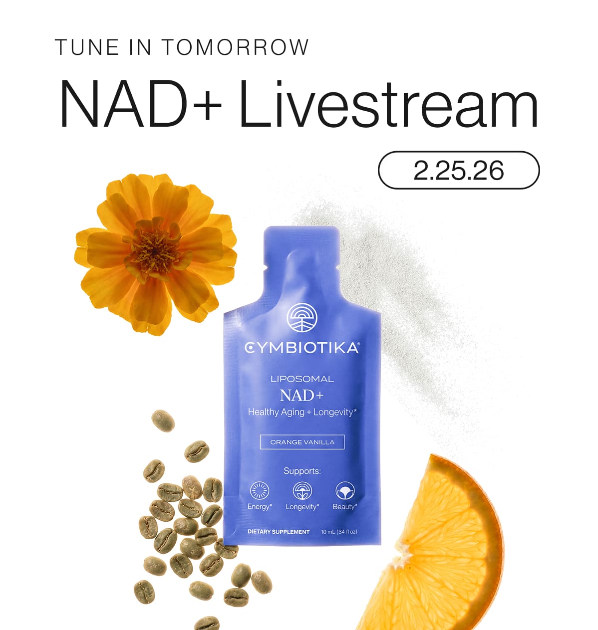Tune In Tomorrow NAD+ Livestream