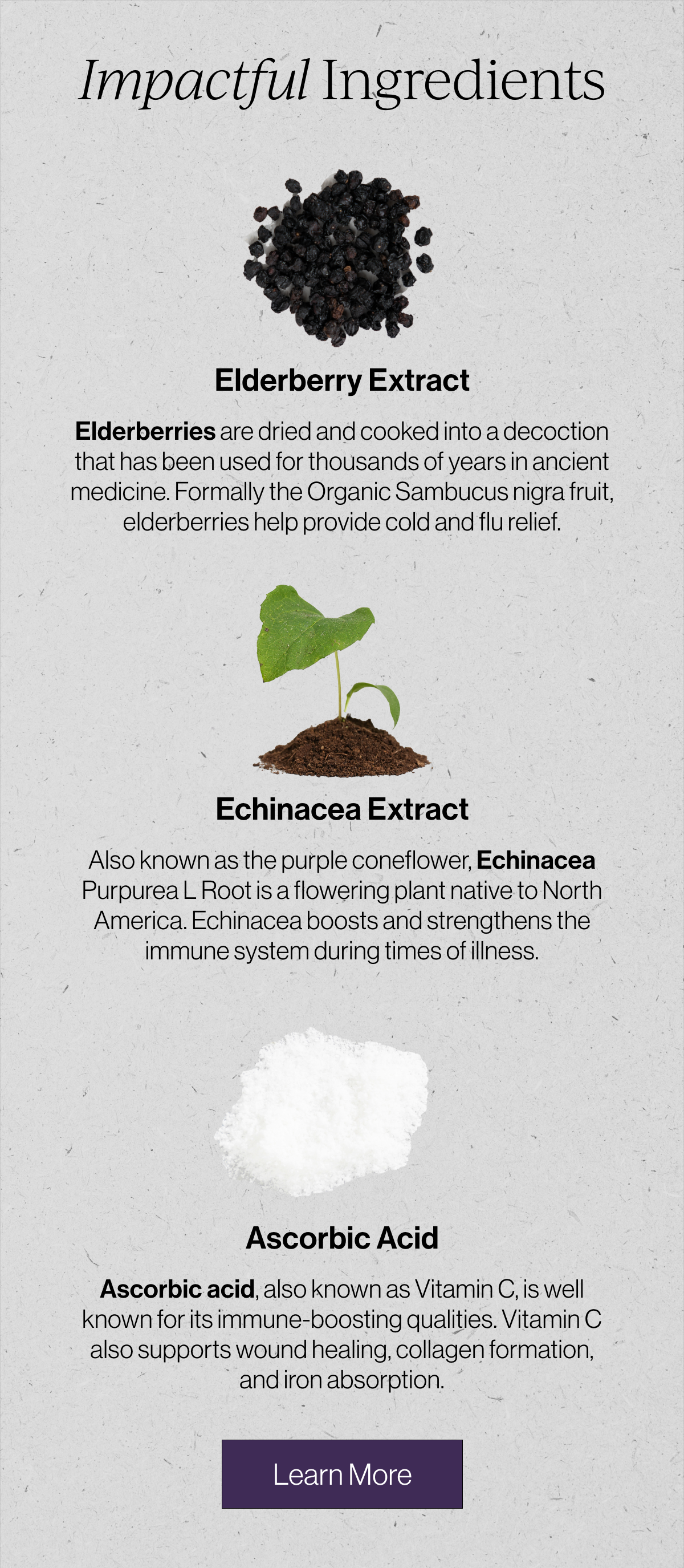 Impactful Ingredients
