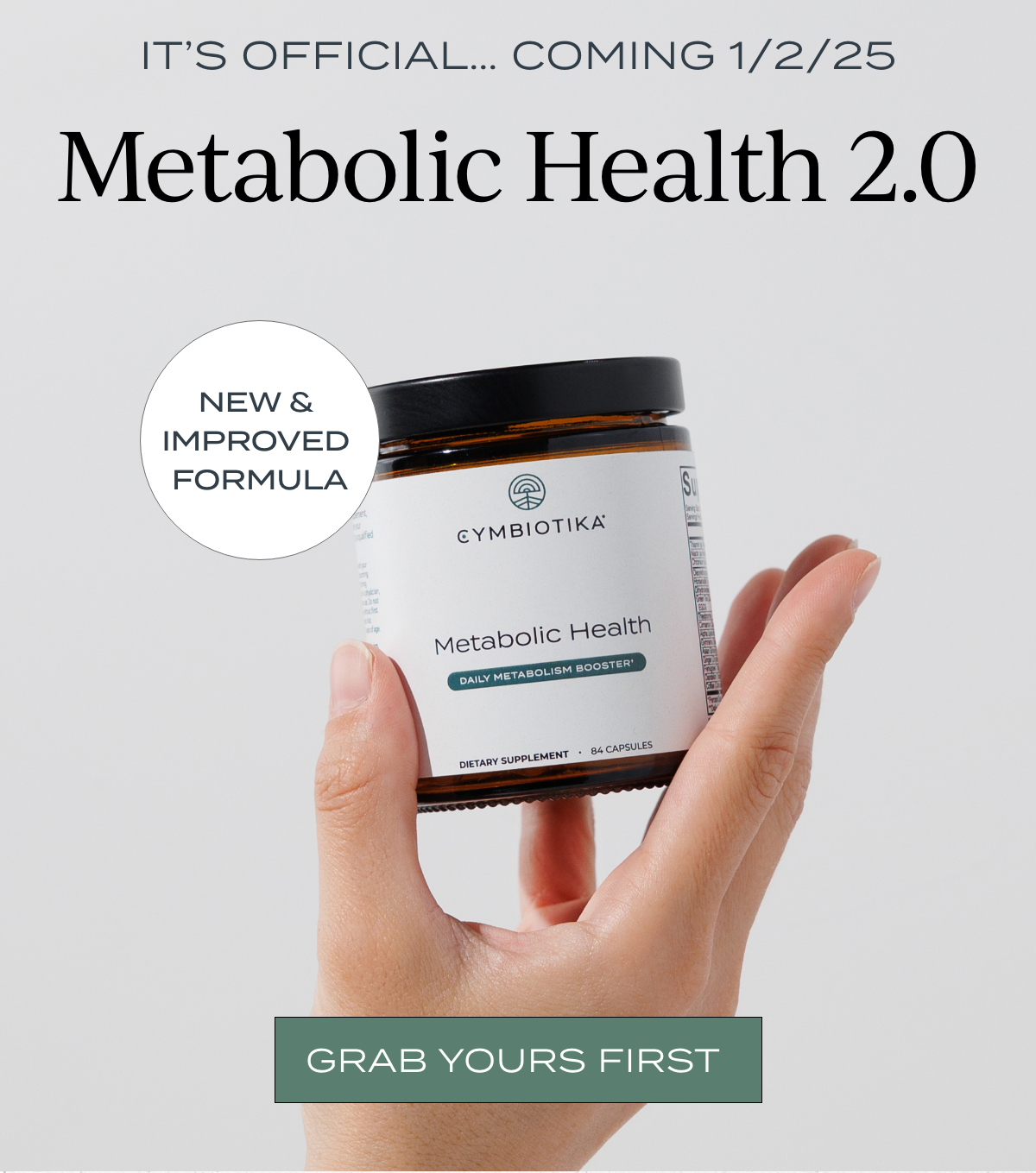 New & Improved: Metabolic Health Coming Soon