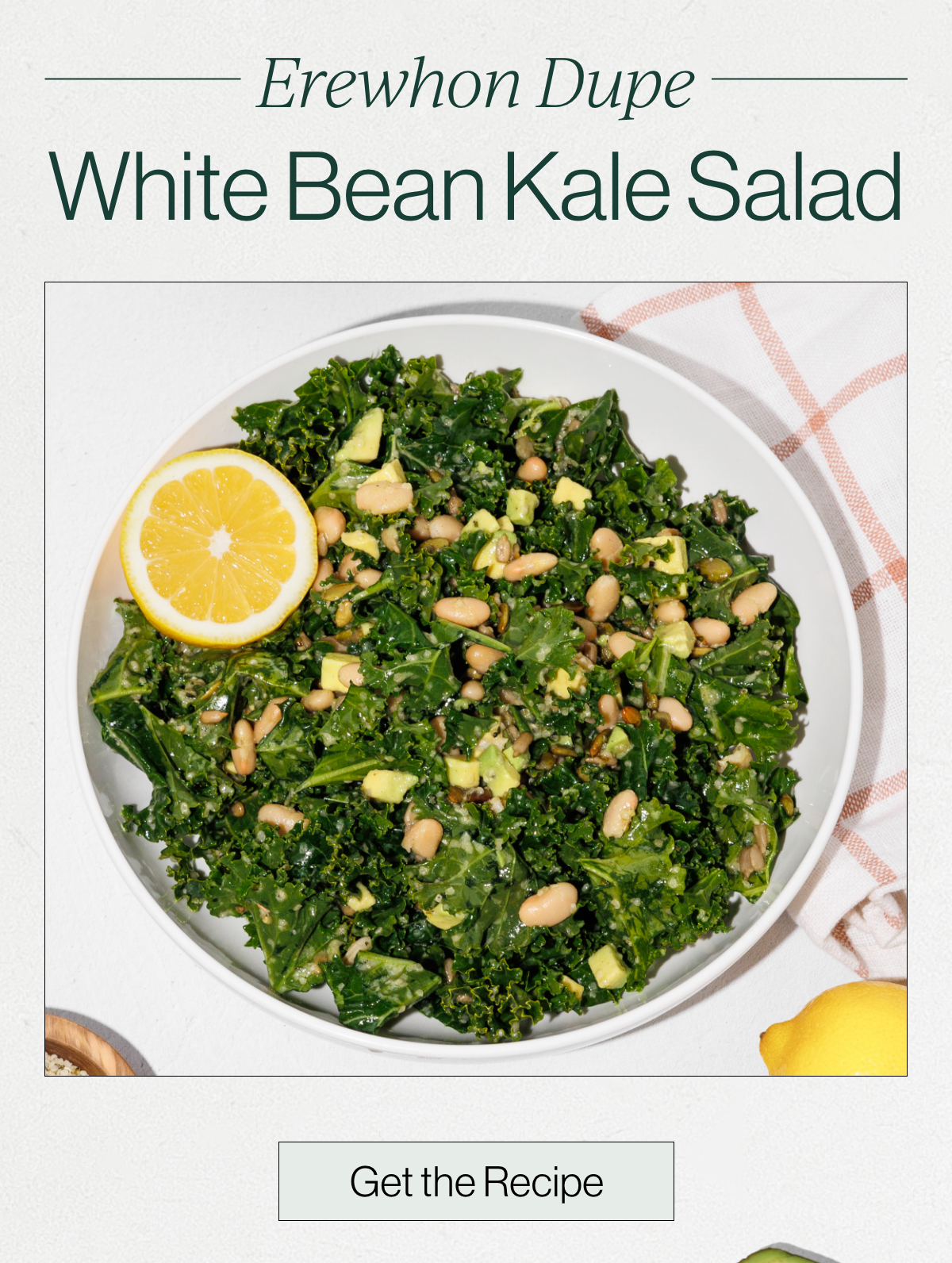 White Bean Kale Salad