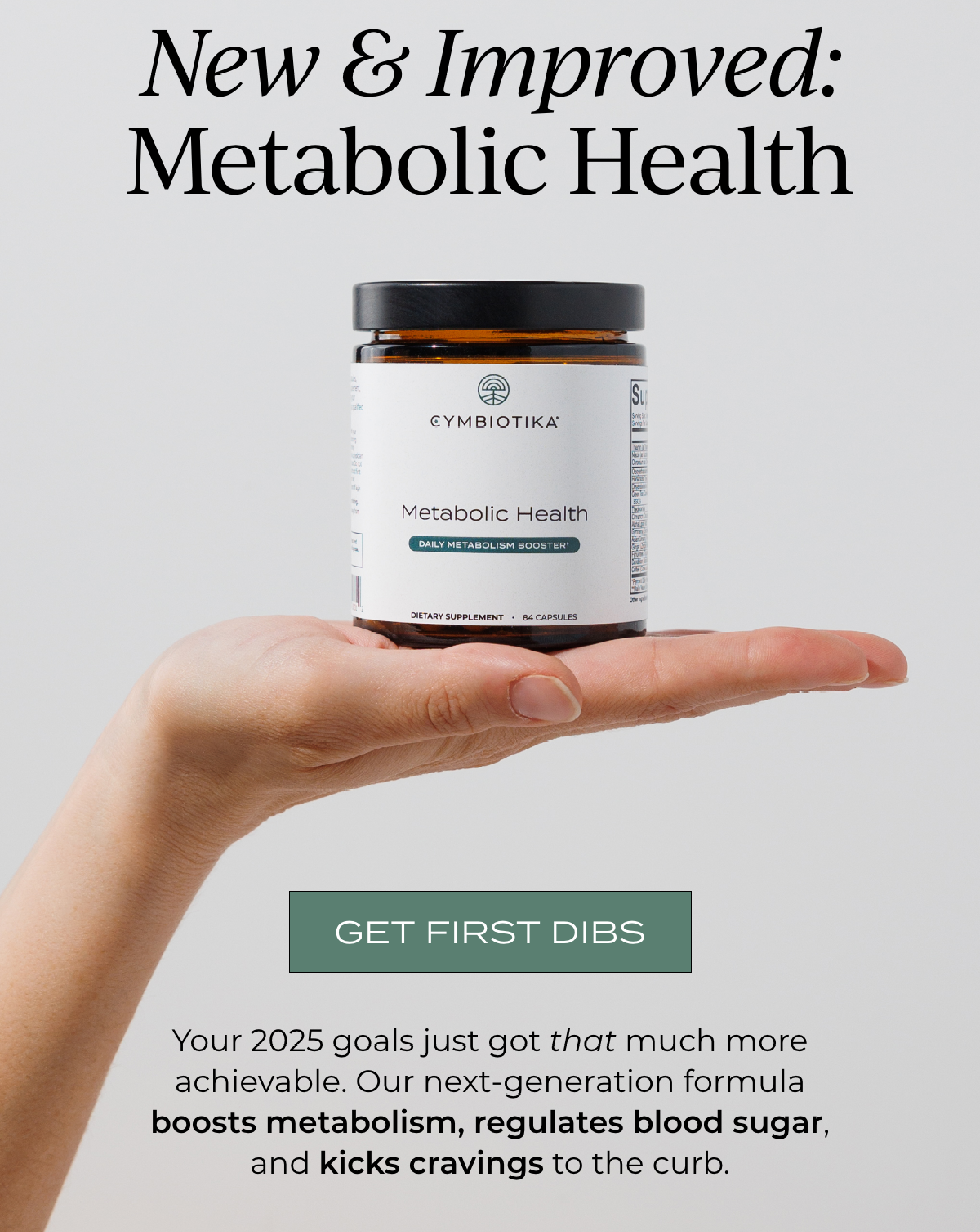 New & Improved: Metabolic Health Coming Soon