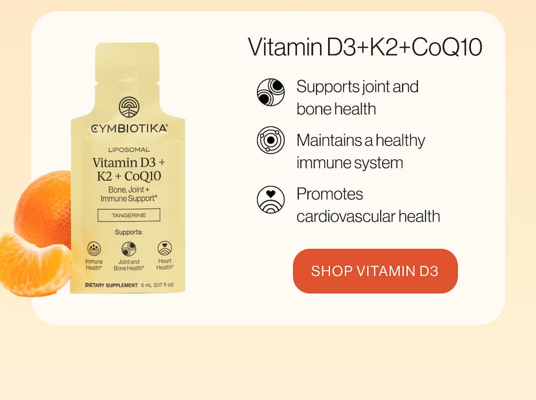 Vitamin D3 + k2 + CoQ10