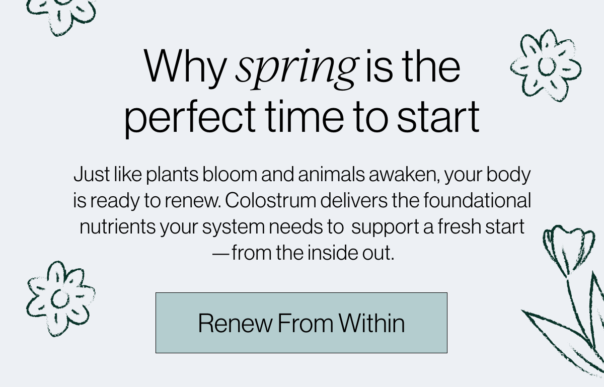 Why spring is the perfect time to start