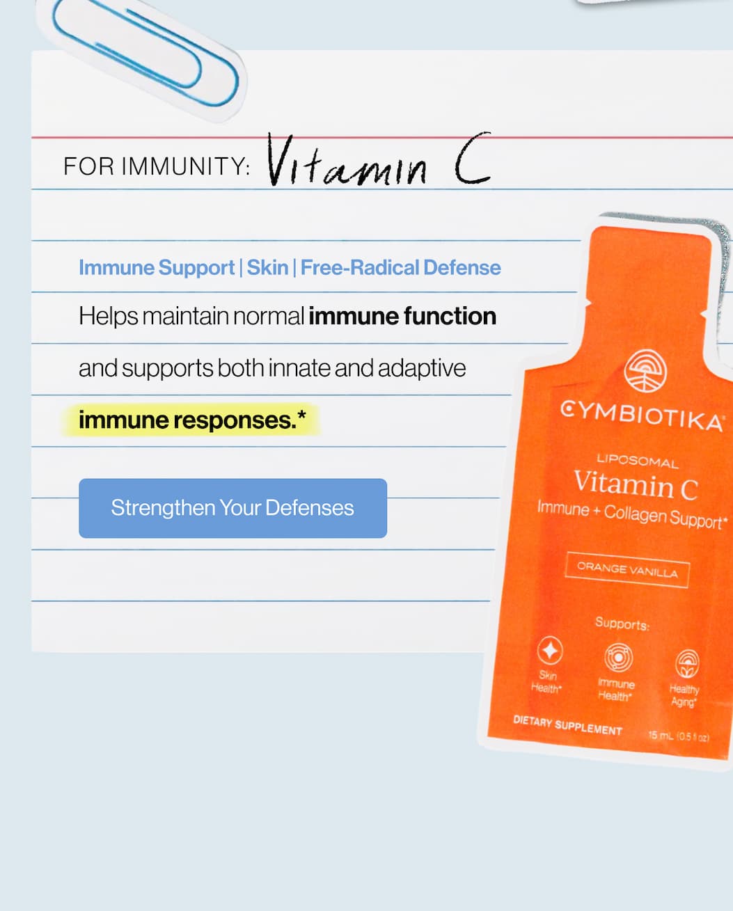 Vitamin C for Immunity