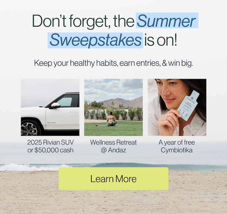Don't forget, the Summer Sweepstakes is on!