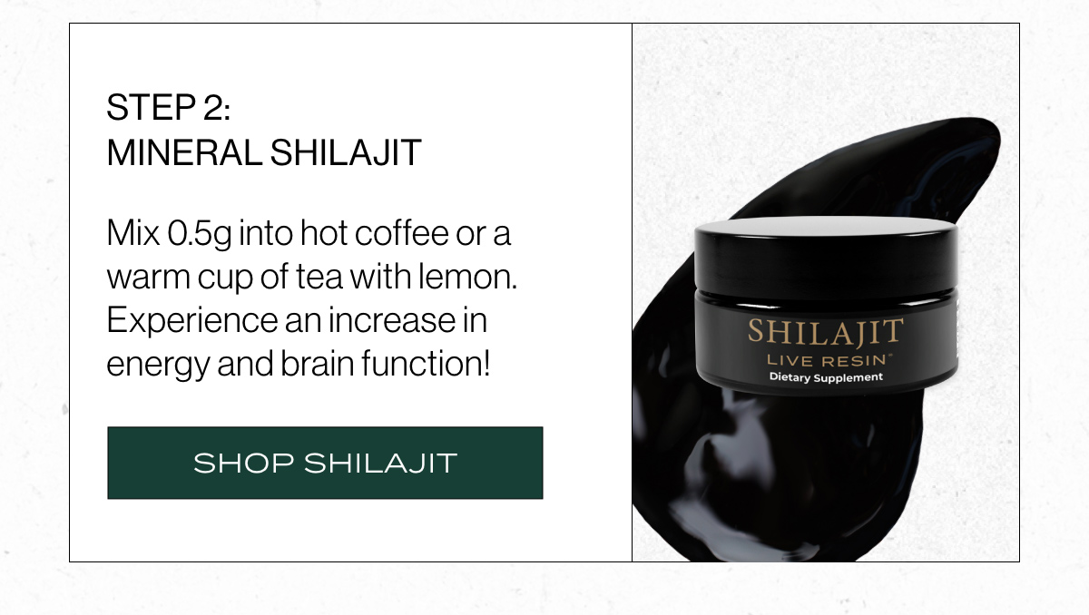 Mineral Shilajit