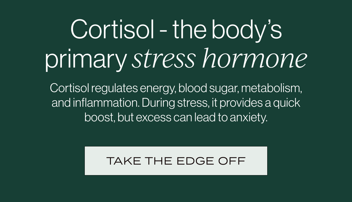 Cortisol - the body's primary stress hormone