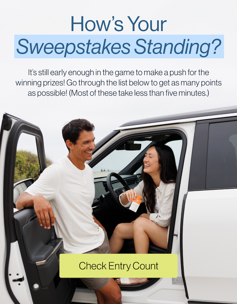 How's Your Sweepstakes Standing?